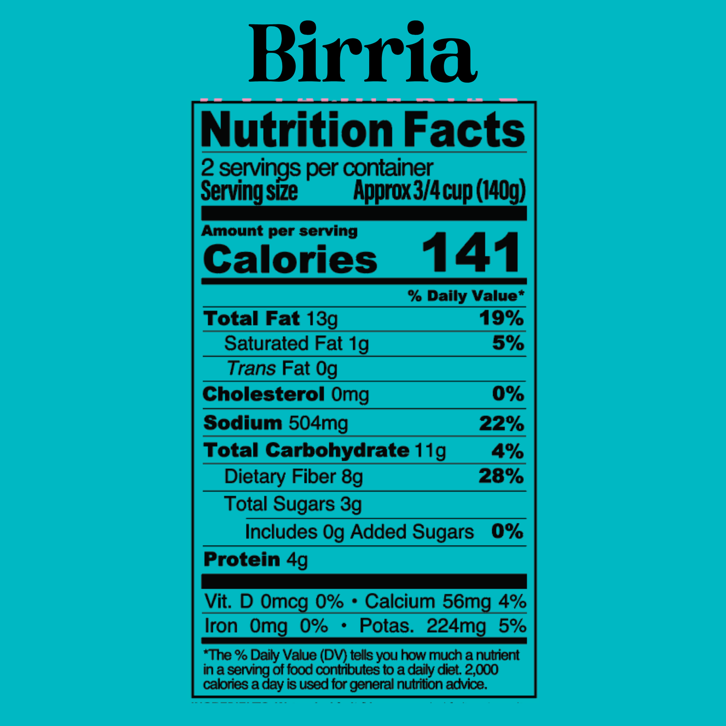 4 Pack Starter Pack Taco Fillings