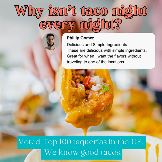 4 Pack Starter Pack Taco Fillings